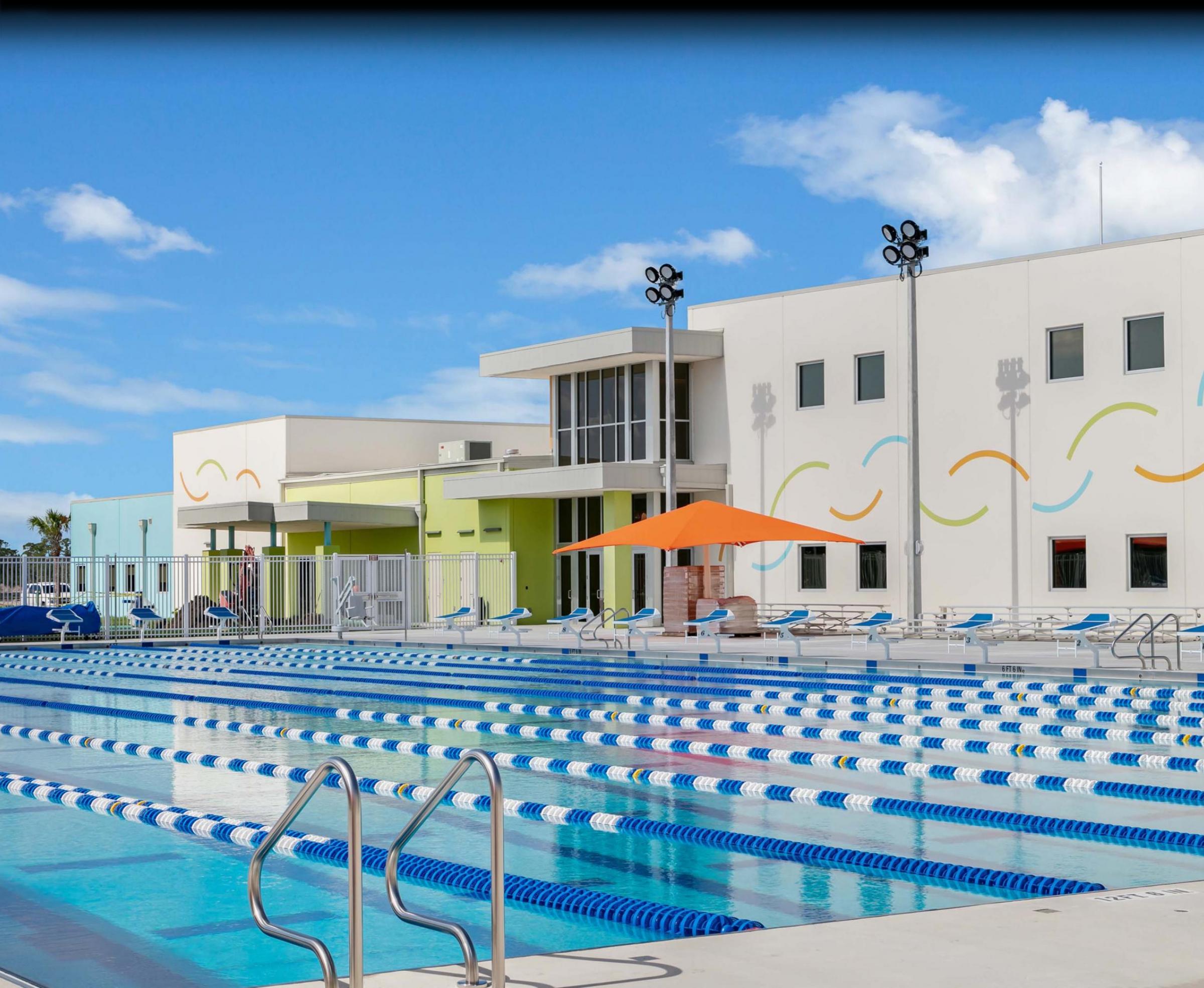 Centennial Park Aquatic Center Tandem Construction